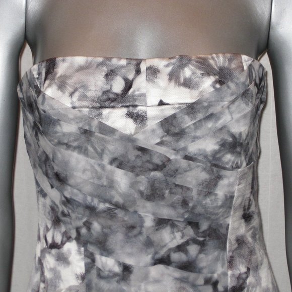 CYNTHIA STEFFE Floral Print Cotton//Silk Dress - Picture 2 of 4